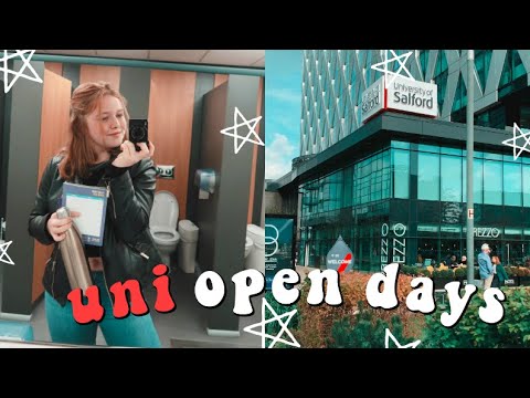 SALFORD & LEEDS BECKETT UNI OPEN DAYS *ive fallen in love*