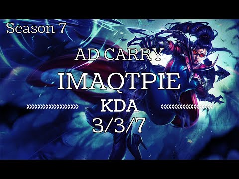 Imaqtpie - Vayne vs Draven - NA - Gameplay Highlight S7
