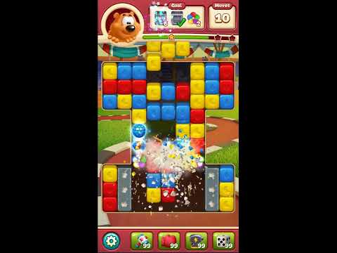 Toon Blast Level 7948 - NO BOOSTERS 🐻🐺🐱 | SKILLGAMING ✔️