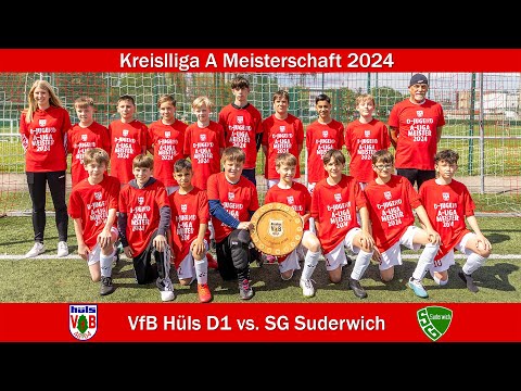 VfB Hüls D Jugend vs. SG Suderwich Kreisliga Meisterschaft 2024