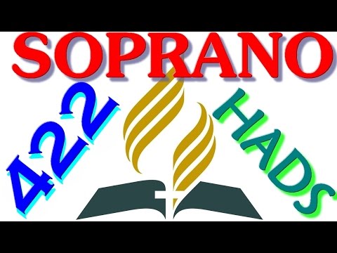 422-  ASSENTADO  AOS  PÉS  DE  CRISTO  -   SOPRANO