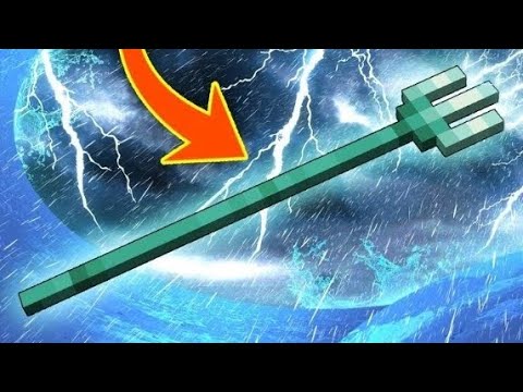 How to make lightning trident in minecraft no mode/addon #minecraft  #tutorial #commandblock