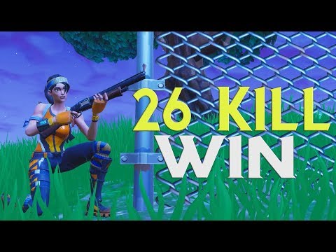 INSANE SOLO 26 KILL WIN! (MY NEW RECORD) - Fortnite Battle Royale