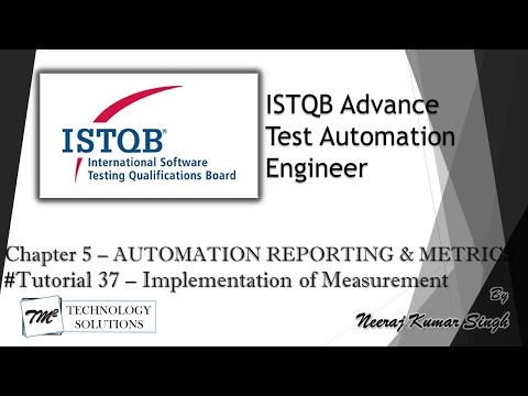 ISTQB Test Automation Engineer Introduction ISTQB Tutorials