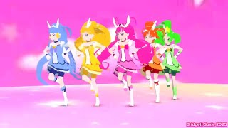 Download lagu (Doll Dancer MMD) Smile Precure - Run (All Together) (Glitter Force) mp3