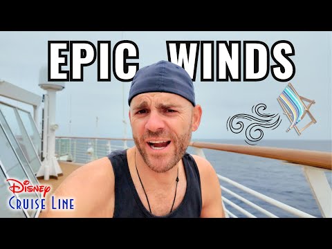 Thumbnail for Will we survive this Disney Cruise with what feels like 100km/h winds? 🌪️🛳️