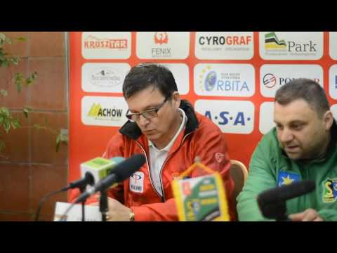 Konferencja prasowa po meczu Siarka Tarnobrzeg - Wisła Puławy 1-0 (1-0) 14.05.2016r