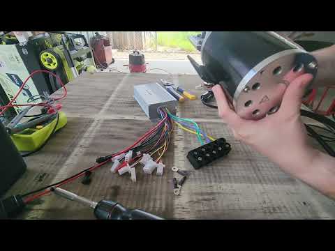 CONVERTING MY GO-KART! How to build 48V Electric go-kart  Part 1 - Selecting parts