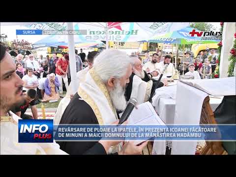 REVĂRSARE DE PLOAIE LA IPATELE, ÎN PREZENŢA ICOANEI FĂCĂTOARE DE MINUNI A MAICII DOMNULUI