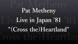 Pat Metheny Live in Japan '81  "Cross the Heartland"