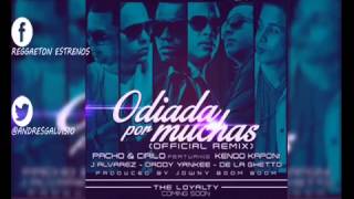 Odiada Por Muchas Remix   Pacho &amp; Cirilo Ft  Kendo Kaponi, J Alvarez, Daddy Yankee &amp; De La Ghetto