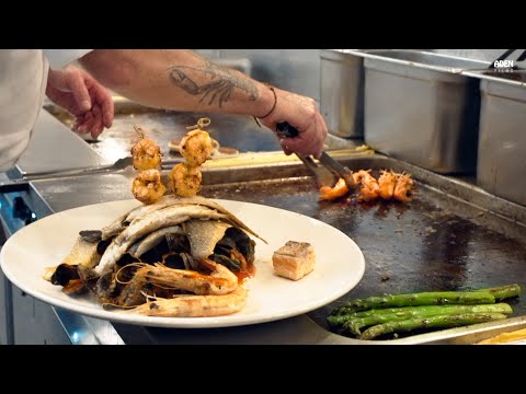 Seafood from the Plancha - Food in Amsterdam