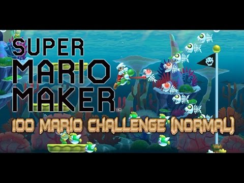 Super Mario Maker - 100 Mario Challenge (Normal)