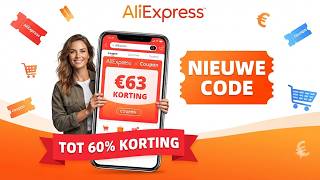 Nieuwe AliExpress Kortingscode Augustus 2026 | €63 Korting + Tot 60% K