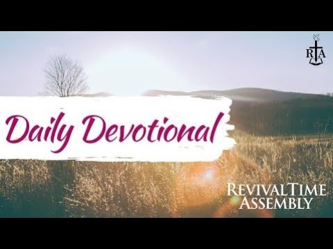Daily Devotional with Prior Joseph - March 11, 2022