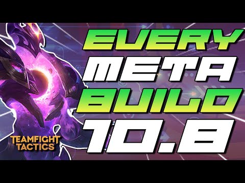 EVERY TFT COMP FOR PATCH 10.8 (TIER LIST) - EGIRLS , XERATH AND BANG BROS! | TFT Mobile Patch 10.8