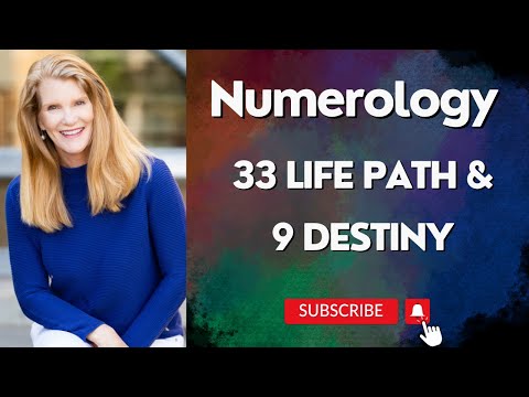 33/6 Life Path and 9 Destiny or Expression