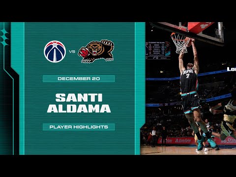 Santi Aldama Highlights vs. Washington Wizards