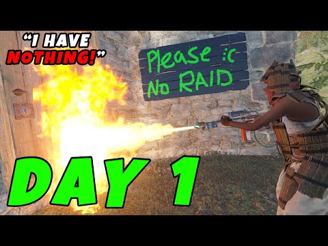 RUST | FLAME RAIDING IS WAY TO OP! | DUO SURVIVAL SERIES Ft Oblivion Ep 1/2