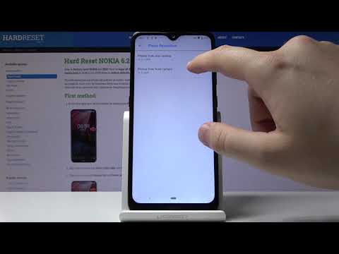 How to Change Photo Resolution in Nokia 6.2 2019 - Enter Camera Settings