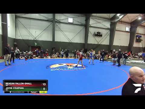 127 Lbs Cons. Round 2 - Reagan Fallon-Small, WA Vs Jayde Coleman, WA B90f