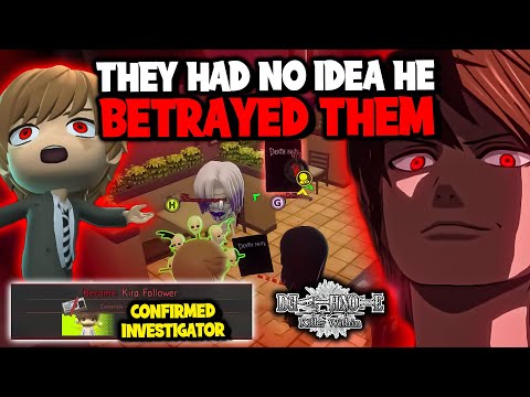 I Used X-KIRA's Power To Corrupt The CONFIRMED Investigator - DEATH NOTE Killer Within