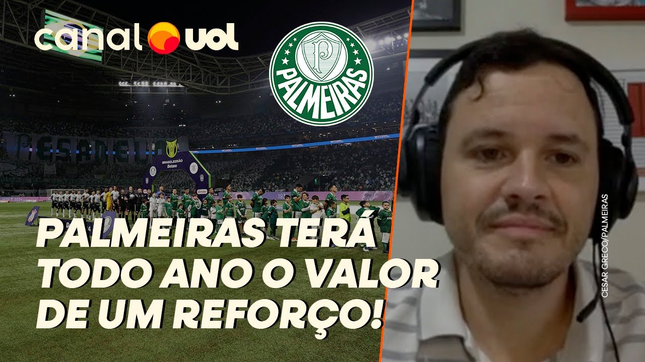 PALMEIRAS TERÁ COM O ACORDO DA WTORRE VALOR DE UMA CONTRATAÇÃO NOVA TODO ANO, DIZ RODRIGO MATTOS