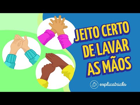 Como lavar as mãos corretamente?