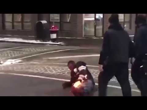 RAW Guy in Philadelphia Tased catches fire Breaking News February 2019 Video