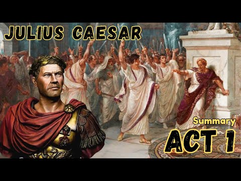 Julius Caesar Act 1 | Shakespeare's Julius Caesar: Key Summarized Insights | @sirtarunrupani