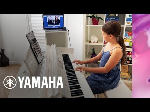 Remote Learning with Yamaha Clavinova