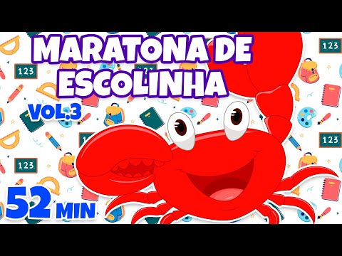 Maratona de Escolinha Vol. 3 - Giramille 52 min | Desenho Animado Musical