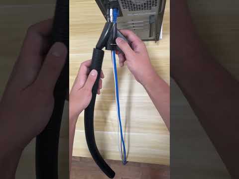 How to insert wires into a split loom CrocSee 7B160