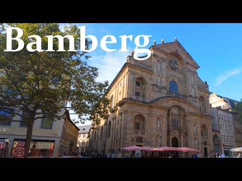 Discover Bamberg Historical Beauty in Bavaria. walkingtour 4K germany