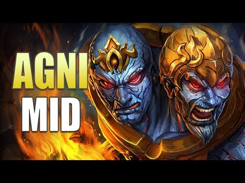 SMITE Conquest: Agni Mid Gameplay | The MastStep!