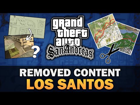 GTA SA - Removed Content - Los Santos [Text video]