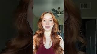 My asymmetrical face with a symmetry filter #pelirroja #latina #facefilter #lizard #tomcruiseteeth