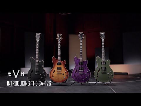 EVH SA-126 Special Electric Semi-Hollow Guitar Quilted Maple Tobacco Sunburst image 13