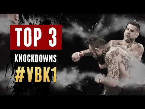 TOP 3 Knockdowns Valor Bare Knuckle 1 (VBK1)