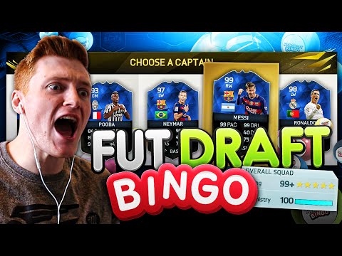FIFA 16 - 199+ RATED FUT DRAFT BINGO!!!
