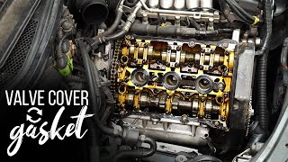 VW B5.5 Passat Valve Cover Gasket Replacement V6 2.8L Engine