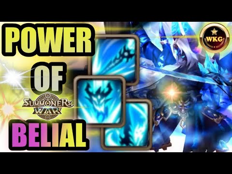 POWER OF BELIAL IN RTA BY G2 PLAYER - Summoners War