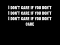 Green Day - I Don't Care [with lyrics]
