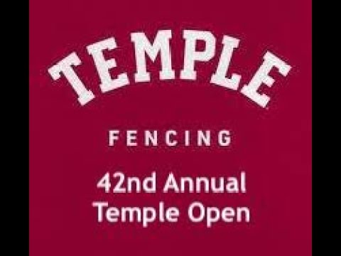 Strip 9 - 42nd Annual Temple Open 2022 - Women's Saber Semi-Final