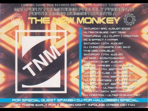 Dj's Matrix Woody & Lee MC TNT Tazo & Ace @ The New Monkey 17.08.2002
