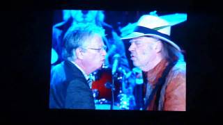 Buffalo Springfield - &quot;Rock n Roll Woman&quot; and &quot;A Childs Claim To Fame&quot;  Bridge School Oct. 24, 2010