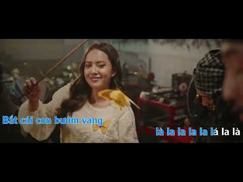 KARAOKE BẮT CON BƯỚM VÀNG HẠ TONE  || DANHKA