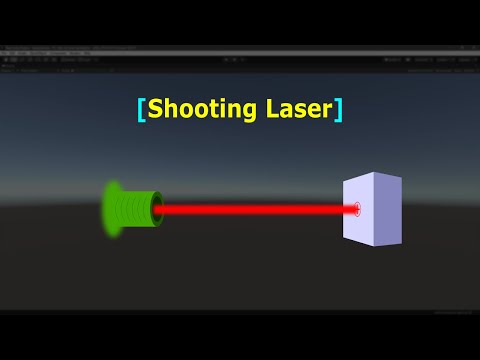 Shooting Laser using Raycast and LineRenderer | Unity Game Engine
