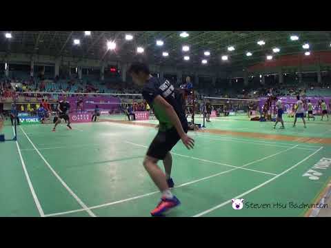 20180512全國羽球團體賽SF男甲第五點王子維(合庫A)VS呂家弘(亞柏A)3-3