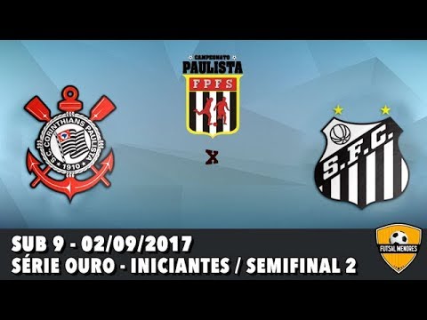 Corinthians 0x4 Santos F.C. semifinal2 Paulista sub 9